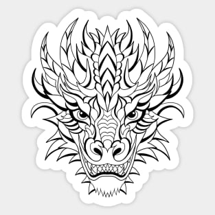 Head of dragon Sticker